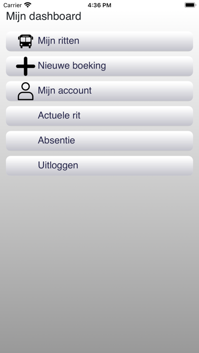 Regiovervoer Versis Screenshot
