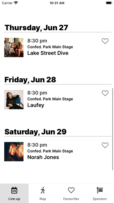 Ottawa Jazz Festival Screenshot