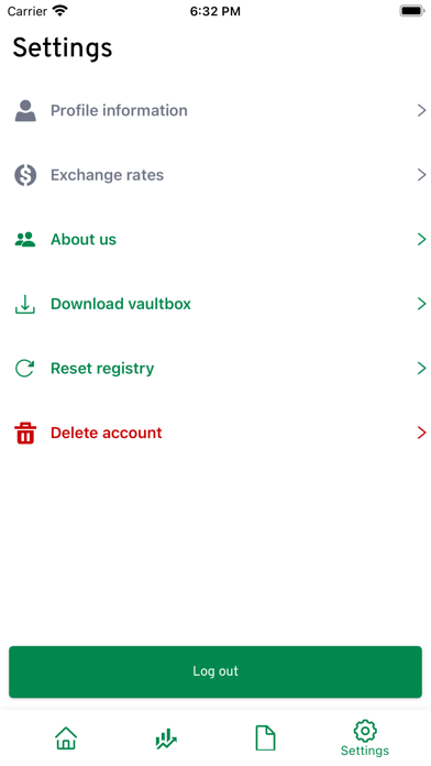vaultbox Screenshot