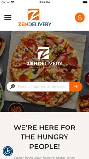 zen delivery app iphone screenshot 2