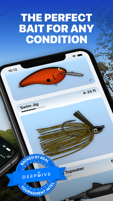Fishing App: Deep Dive Screenshot