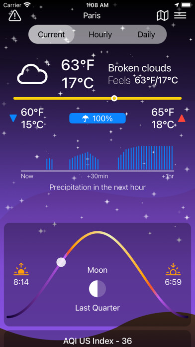 Weather Now Live Widgetsのおすすめ画像8