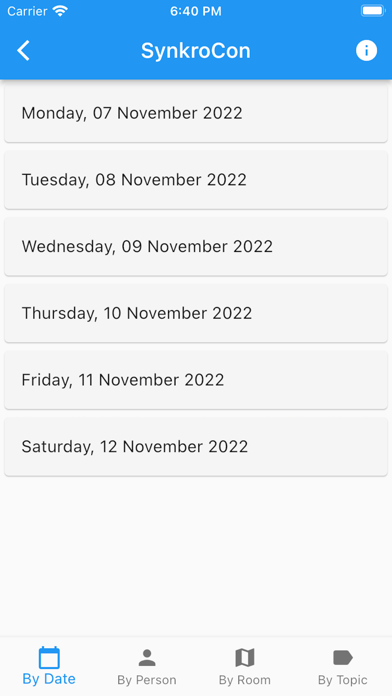 Synkro Staff Screenshot