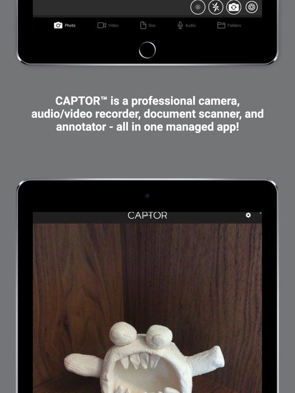 CAPTOR for Enterprise iPad screenshot 3 - Productivity app