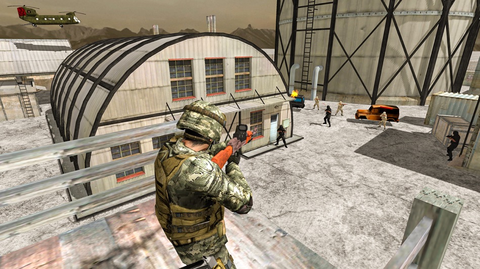 #3. FPS Commando Shooting 3D (iOS) 由: Shahid Iqbal Iqbal