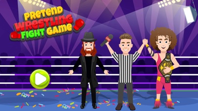 Pretend Wrestling Fight Game Screenshot