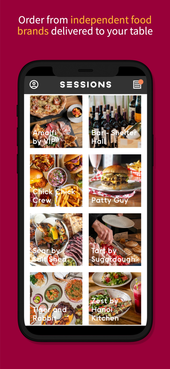 Sessions Top Food Talent