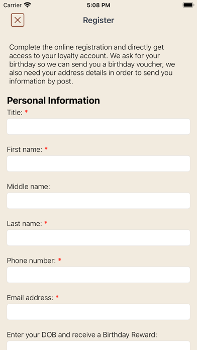 Boma Reward App Screenshot