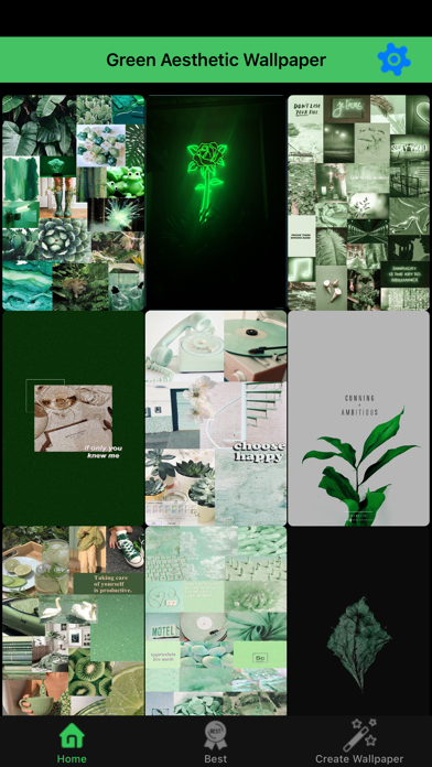 Green Aesthetic Wallpaper - HD Screenshot
