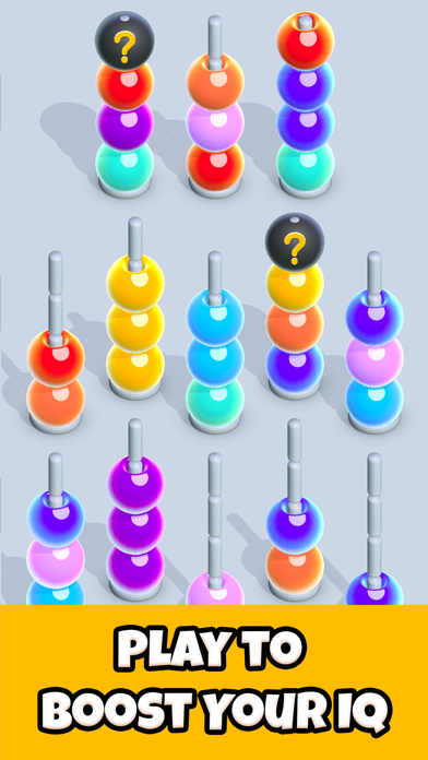 Sort Ball - ASMR Color Sorting Screenshot