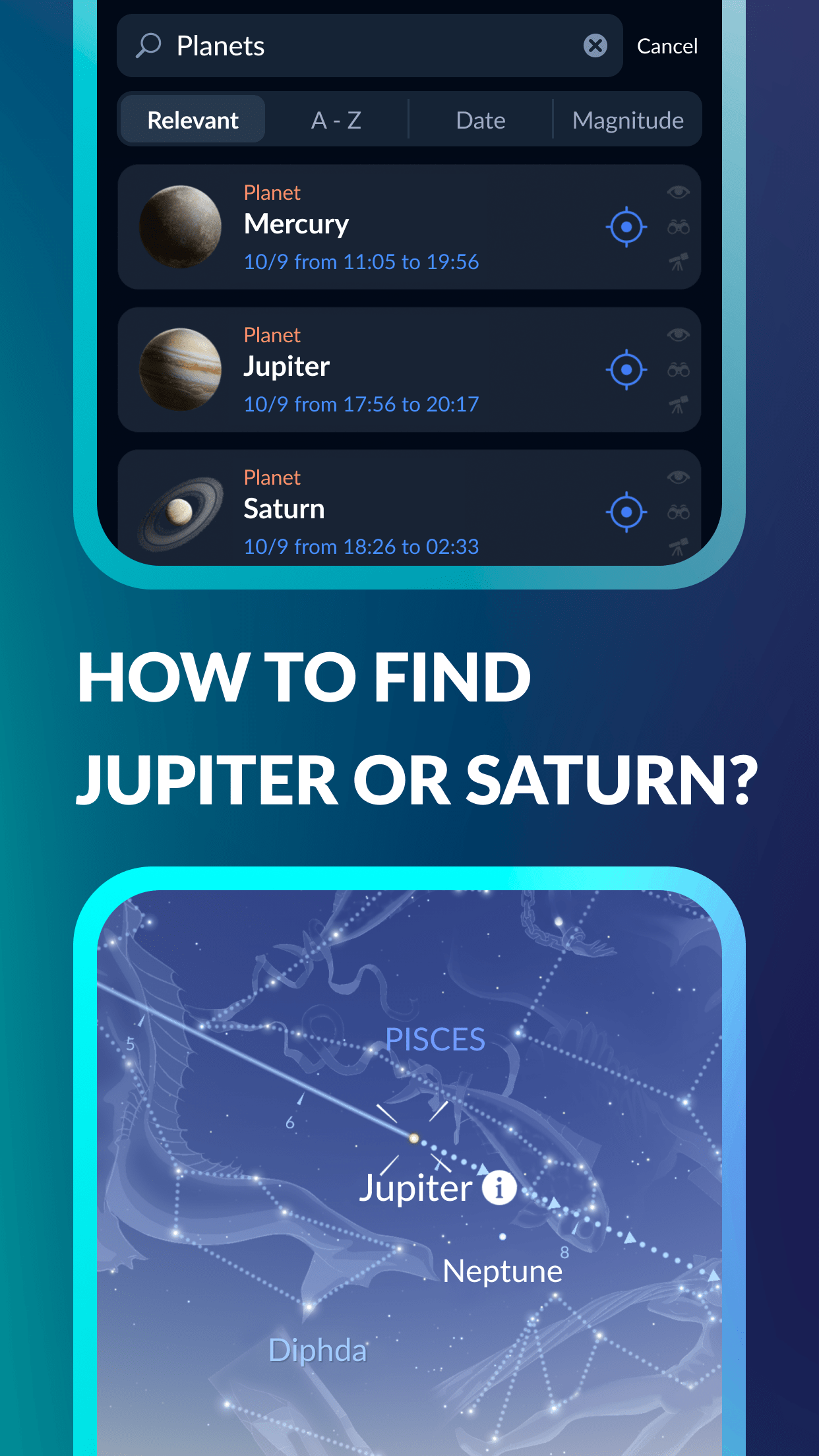 Sky Tonight - Stargazing Guide screenshot 2
