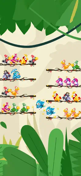 Game screenshot Bird Sort By Color Puzzle mod apk