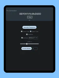 Passwords Generator ipad bilder 0