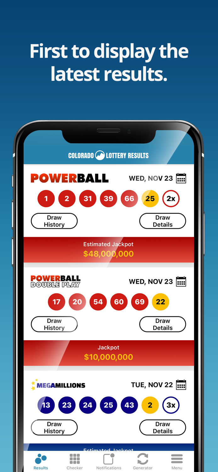 Colorado Lottery Numbers
