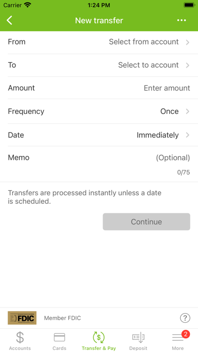 AVAILA BANK MOBILE Screenshot