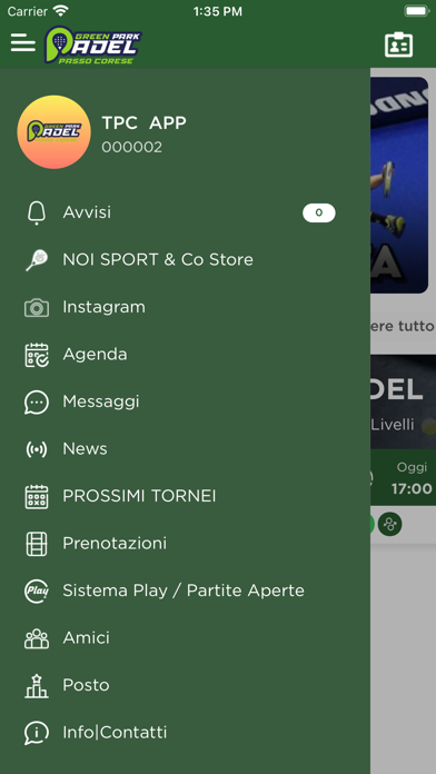 Green Park Padel Screenshot
