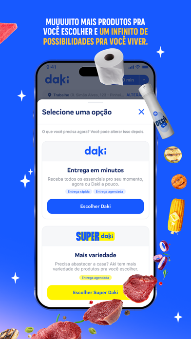 Daki | Mercado em minutos Screenshot