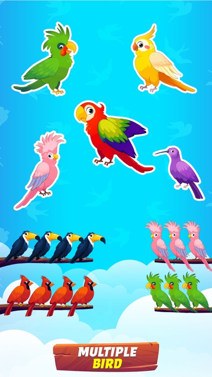Bird Sort: Color Puzzle Game screenshot-4