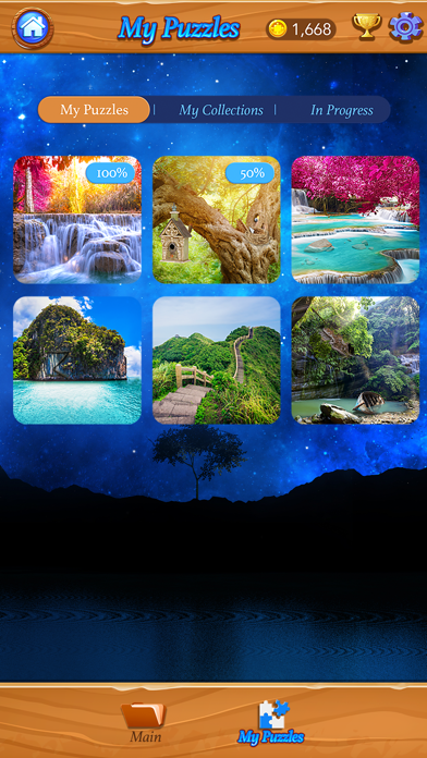 Magic Midnight Jigsaw Puzzles Screenshot