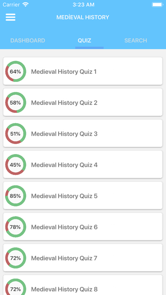 #3. Medieval History Quizzes (iOS) 由: Nurten PIRLI