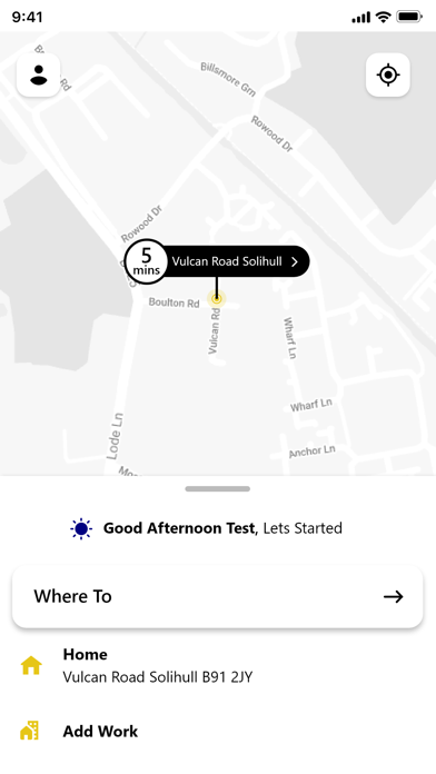 Crown Cars Solihull. Screenshot