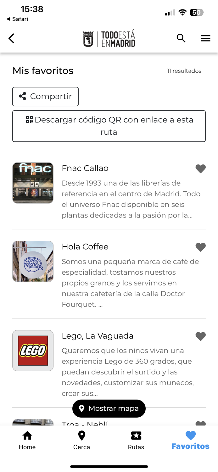 Todo está en Madrid