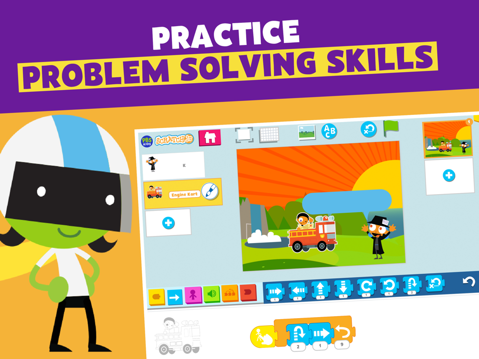 #5. PBS KIDS ScratchJr (iOS) 由: PBS KIDS