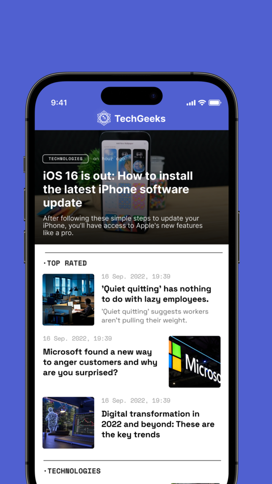 #2. Tech Geeks (iOS) 由: Verum Messenger