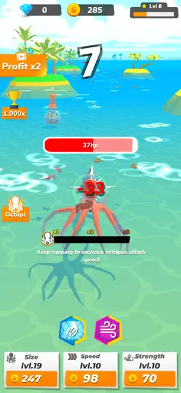 Game screenshot Idle Octopus: Mega Tycoon Game apk