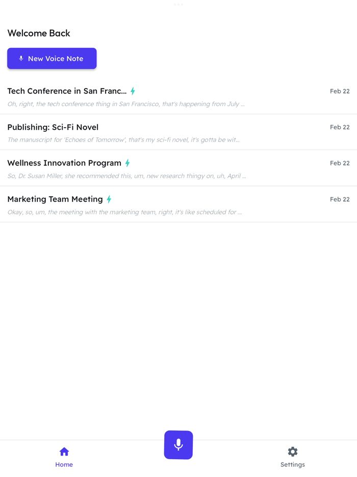 AI Transcribe Speech to Text