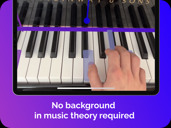 Play Piano AR iPad screenshot 2 - Music app