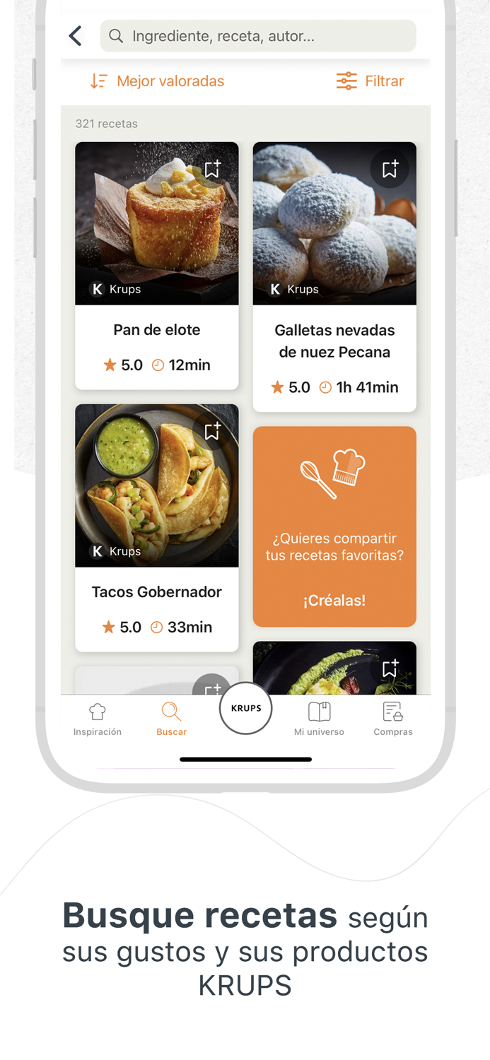 Krups, recetas y más...