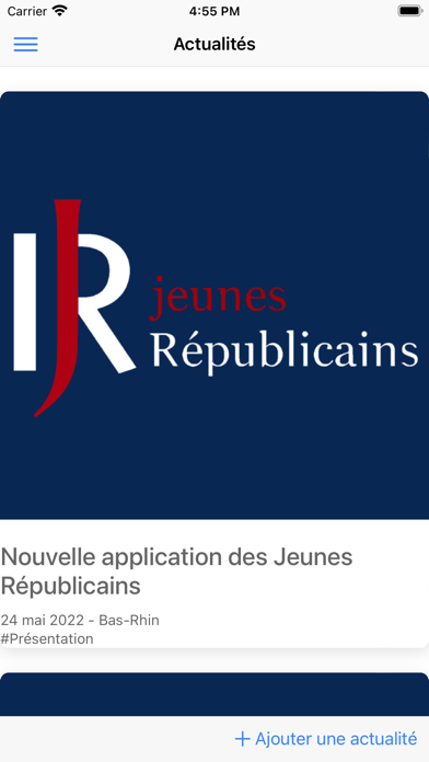 Les Jeunes Républicains Screenshot