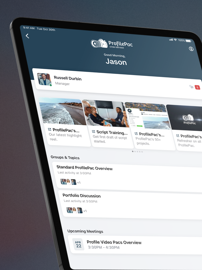 ProfilePac - User Portal