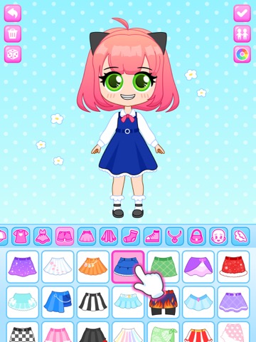 ちび Chibi 人形 女の子 ゲーム チビ きせかえゲームのおすすめ画像8