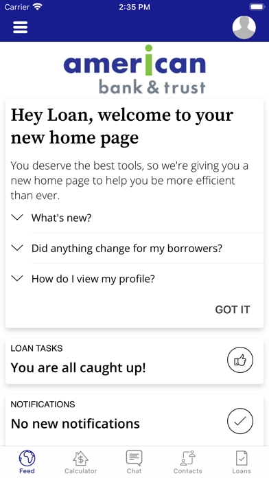 ican Mortgage by American Bank Screenshot