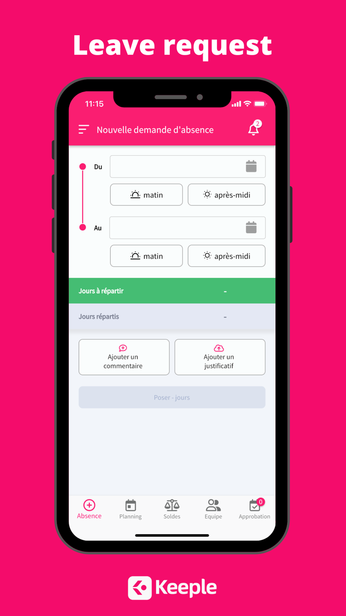 Keeple - Absence Management