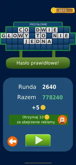 Game screenshot Słowna Fortuna Szczęśliwe Koło hack