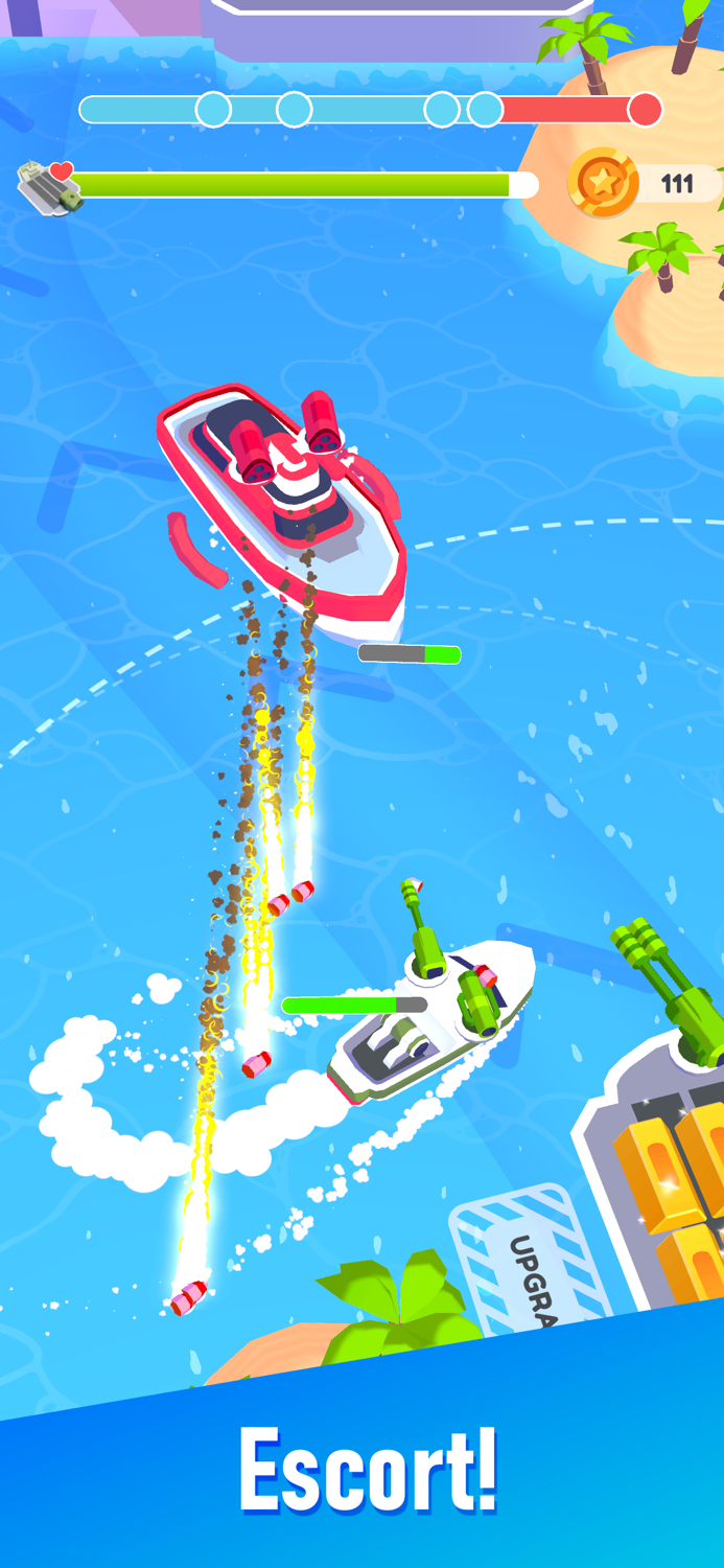 Boat Commander War of Sea