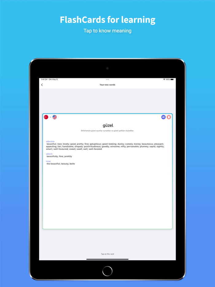 Turkish Translator and Learn 45
