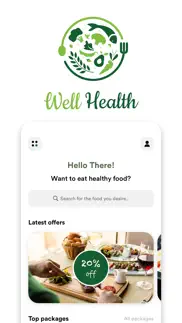 well health app iphone screenshot 1
