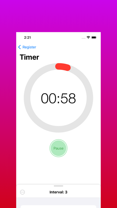 IntervalTimer.ly Screenshot