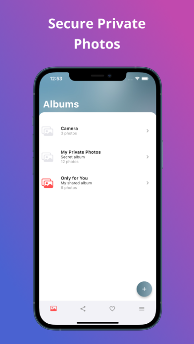 Nudex - Private Gallery App Screenshot