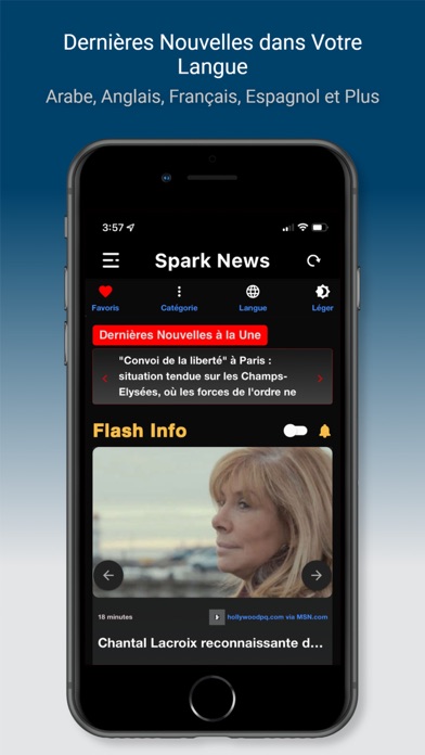 Spark News Lite – News Feed Screenshot