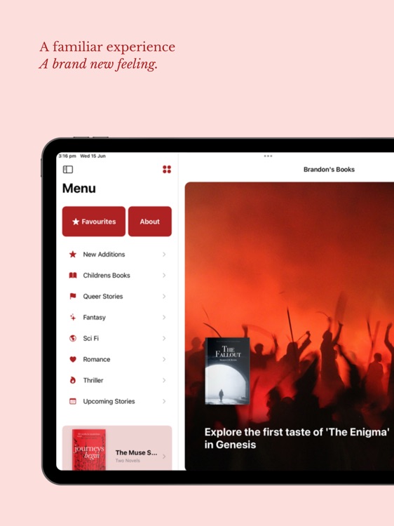 Brandon's Books for iPad