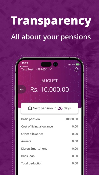 Sri Lanka Pensions Screenshot