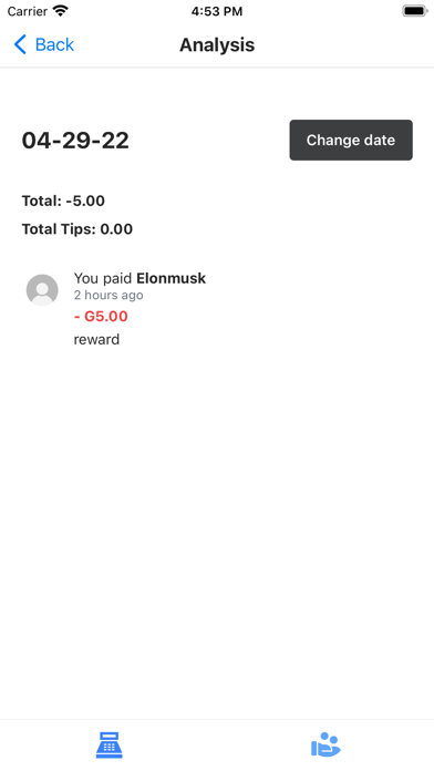 GPoint Wallet Business Screenshot