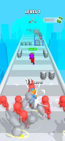 Game screenshot Punch Up Run apk