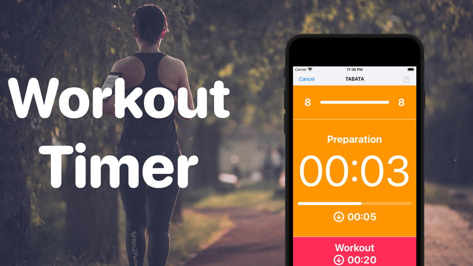 #1. Workout Timer - Interval Timer (iOS) 由: FugaPiyo Inc.