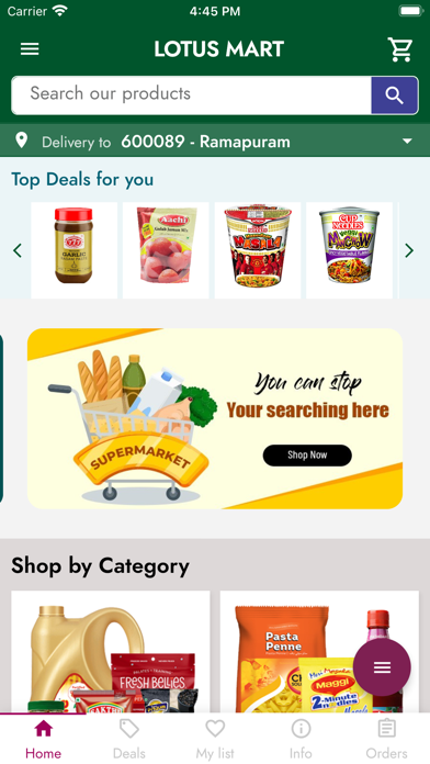 LOTUS MART Screenshot